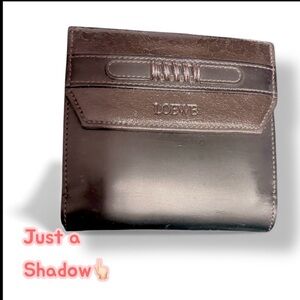 Loewe Black Leather Wallet